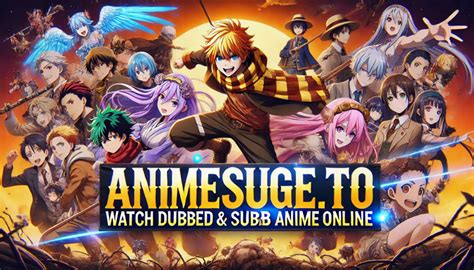 AnimeSuge – Watch Anime online with DUB and SUB .